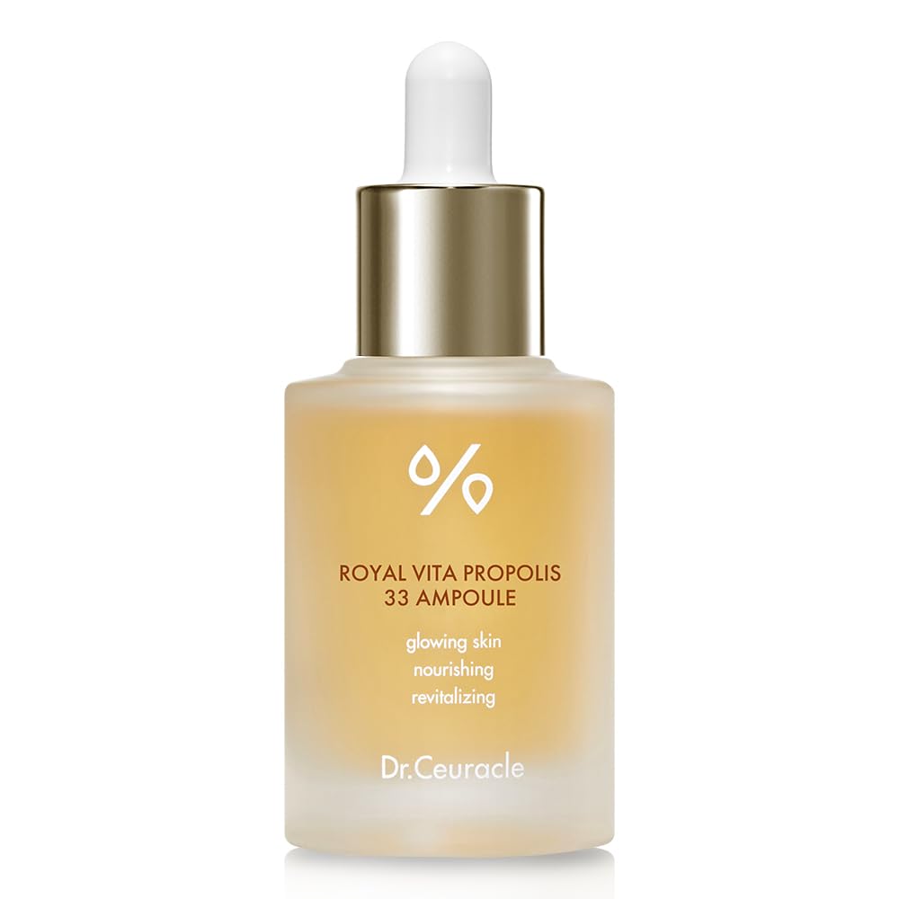 Dr. Ceuracle Honey Nourishing Essence?Royal Vita Propolis 33 Ampoule?Korean Skin Care Contains Royal Jelly Extract, Panthenol?Effective Vitamin Serum strengthen the skin Moisturizing, Soothing?