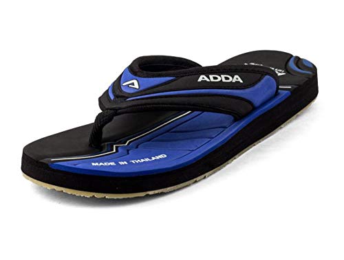 ADDA Stylish & Comfortable Flipflops/Slippers for Men (Black)