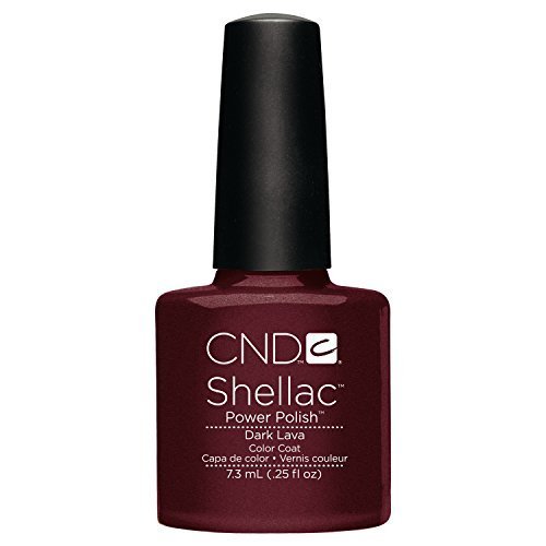 CNDCreative Nail Shellac (0.25oz, Dark Lava)