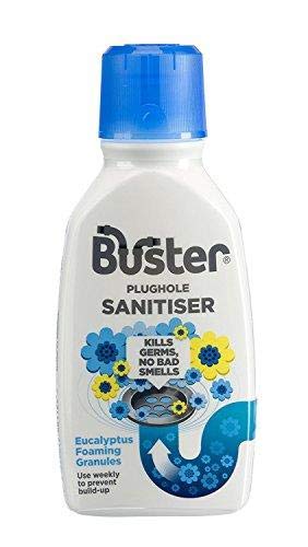 Buster Plughole Sanitiser Foaming Eucalyptus Granules, 300g (3)