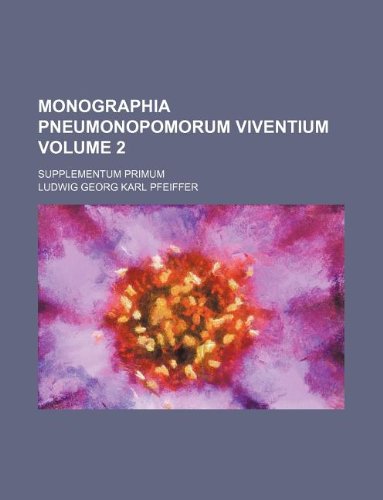 Monographia Pneumonopomorum Viventium Volume 2; Supplementum Primum