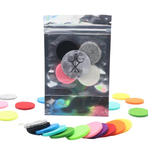 CICIX Scented Vaccum - Hoover Discs. 50+ Scents. Handmade in England. Strong Scented, Long lasting. pack of 4x 3cm Discs. Vegan And Cruelty Free. (Frosted Pine)