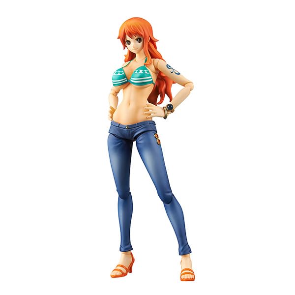 MegaHouse Variable Action Heroes One Piece Nami [Resale] Approx. 6.5 inches (165 mm), PVC Pre-painted Action Figure