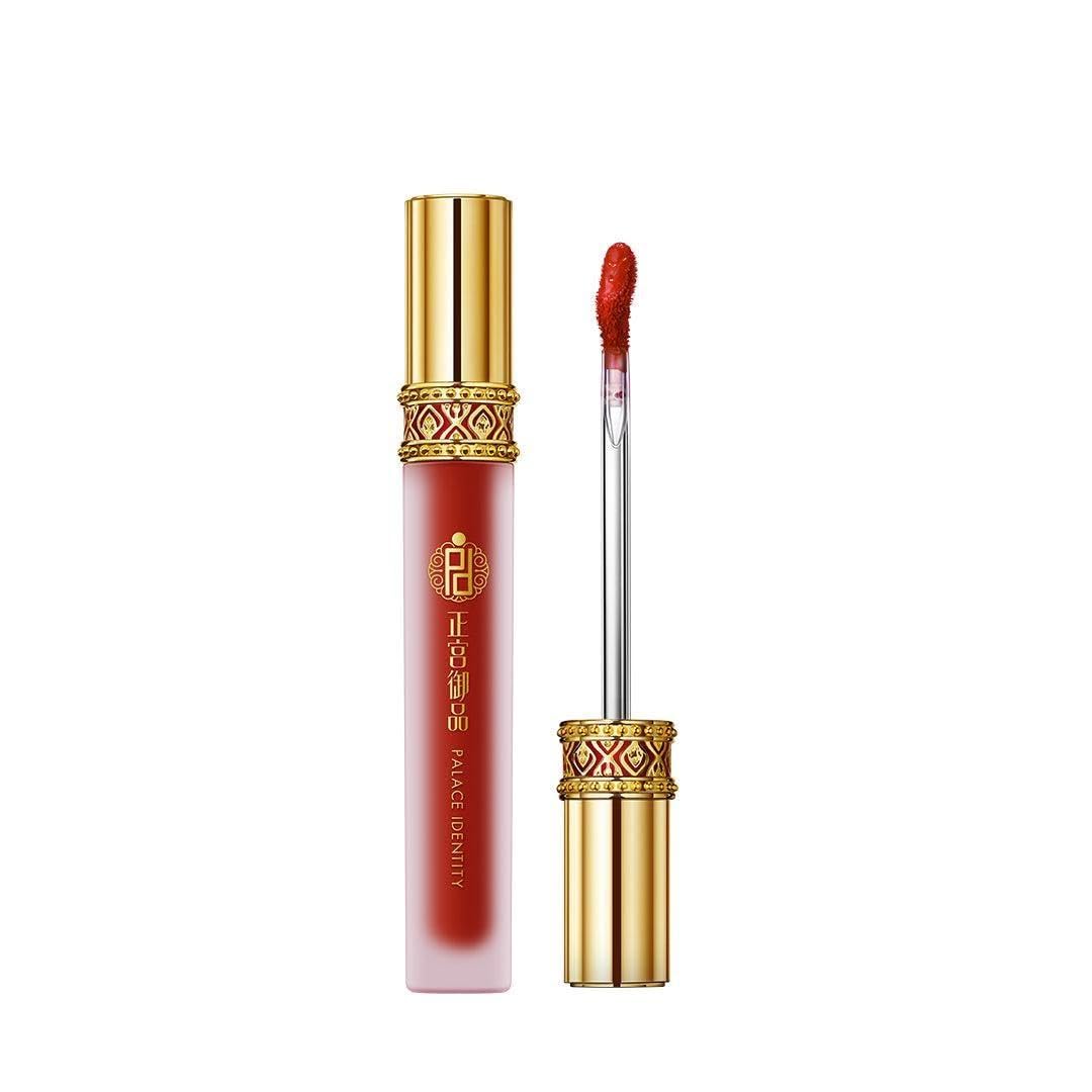 zeeseaFeather Light Ruby Lips – Lightweight, Velvety Matte Lipstick with Rich, Long-Lasting Color – Non-Drying, Hydrating Formula – Smooth, Smudge-Proof Finish (Scarlet Dragon, G)