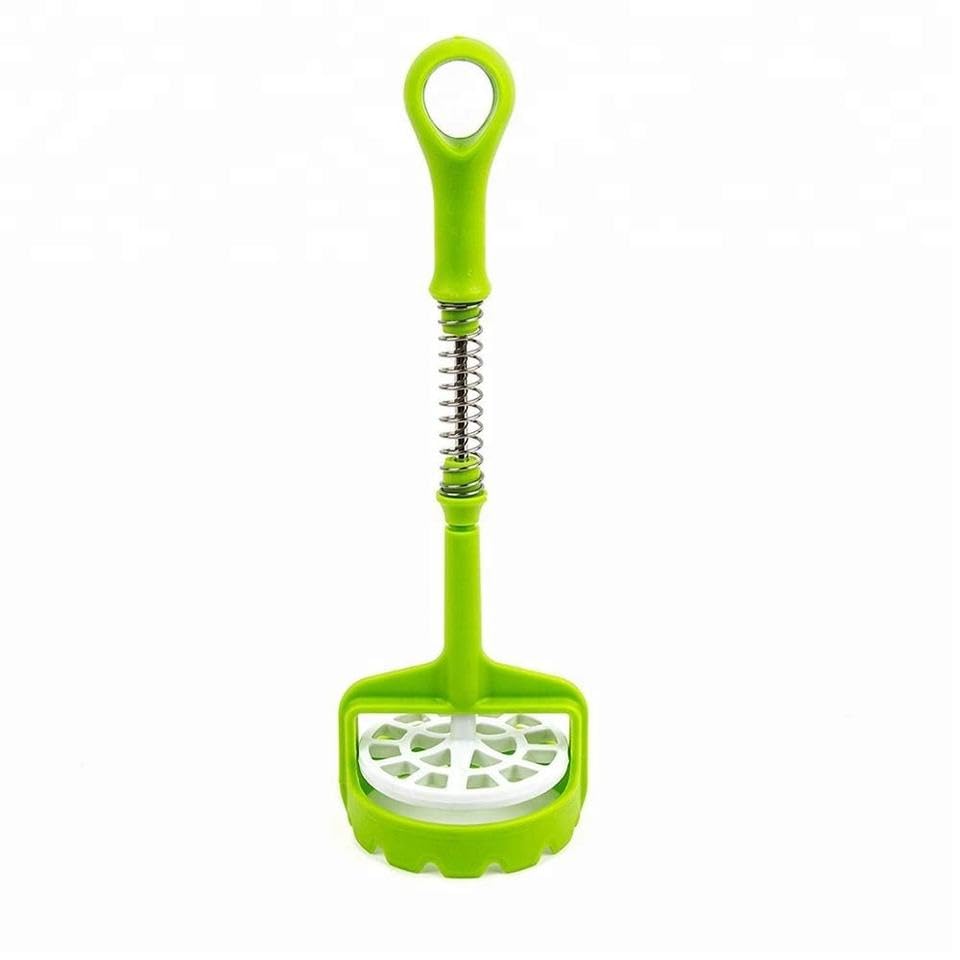 Zipco Green Upspirit Multi Functional Potato Masher Potato Mud Pressure Machine Vegetable Fruit Ricer Squeezer Kitchen Tools