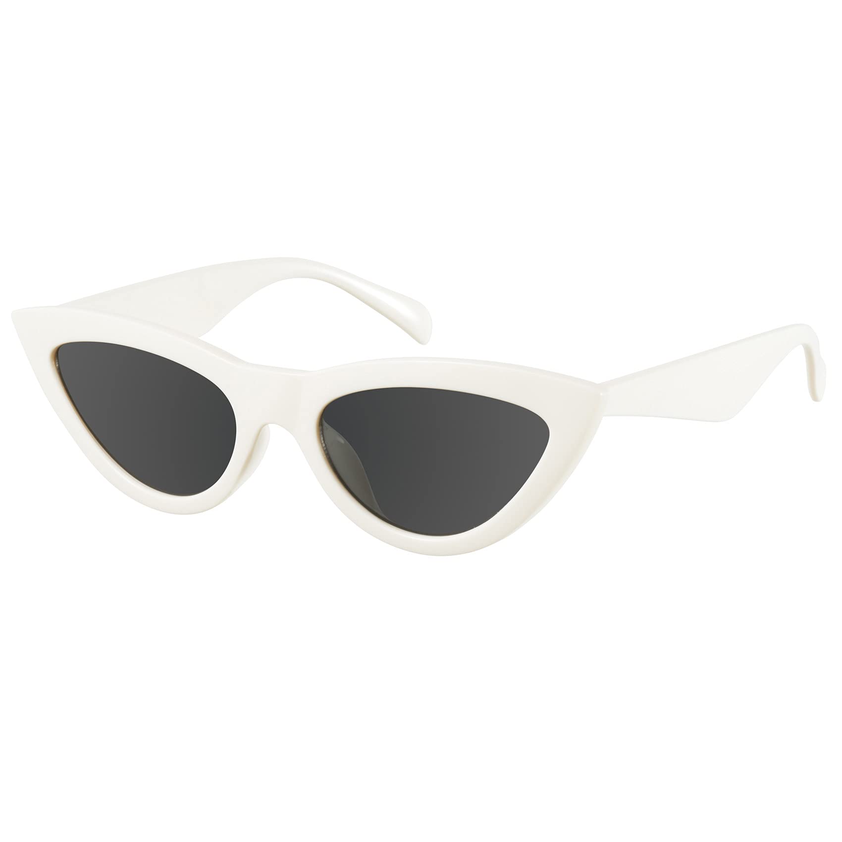 mosananaRetro Pointy Cat Eye Sunglasses Trendy Cute Avant-garde Style MS51810