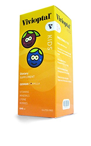 Vivioptal Kids, vitamins minerals Lysine Berries 8.45oz