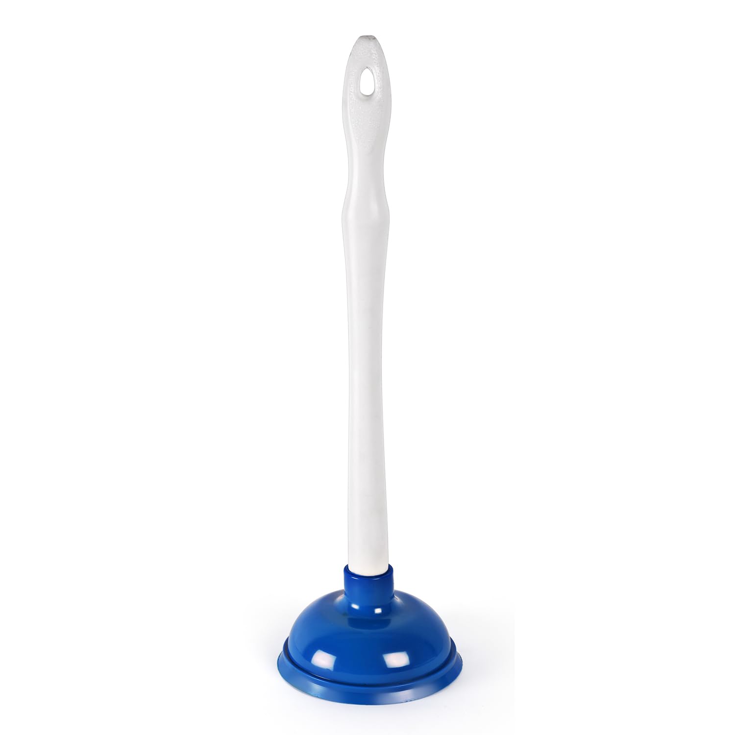 Cello Kleeno Max Multifunctional Plunger | Enhanced Pressure, Fit, and Suction | Plastic Handle For Comfortable Grip | Compact Design with Ergonomic Handle and Long-Lasting Durability | Blue