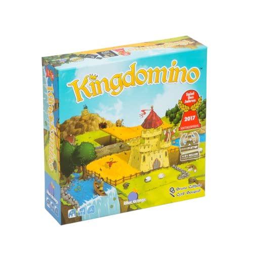 quest for the pillars of wealth - Blue Orange Games Kingdomino Award Winning Family Strategy Board Game