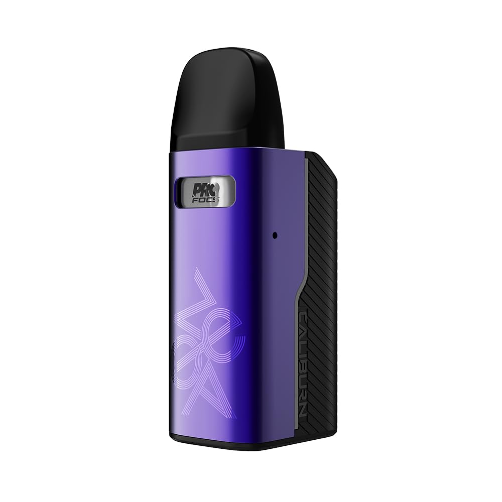 UwellCALIBURN GZ2 Vape Kit, Vapes Rechargeable, 2ml 850mAh 17W, Nicotine Free E Cigarette (Purple)