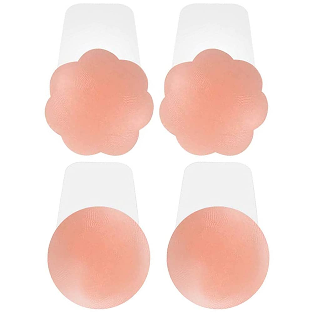 Timelike Silicone Nipple Covers Women Pasties Nippleless Cover Reusable Adhesive Silicone Pasties