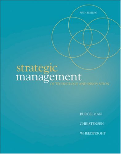 Strategic Management of Technology and Innovation