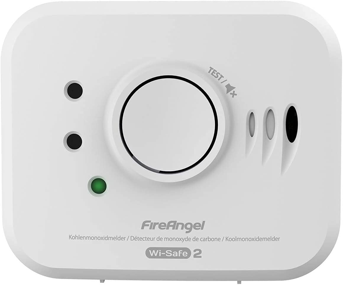 Fire Angel NM-CO-10X-INT Kohlenmonoxidmelder Carbon Monoxide Detector, 10 Year Battery Life, can be networked