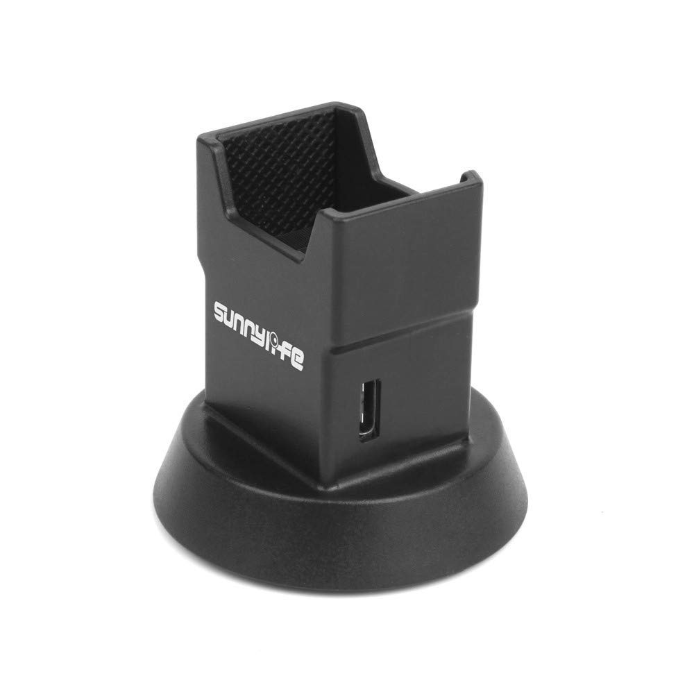 Cochanvie Charging Mount for Osmo Pocket 1 2, Base Mount Base Holder Charging Dock Station with 1/4 Screw for DJI Osmo Pocket Action Camera