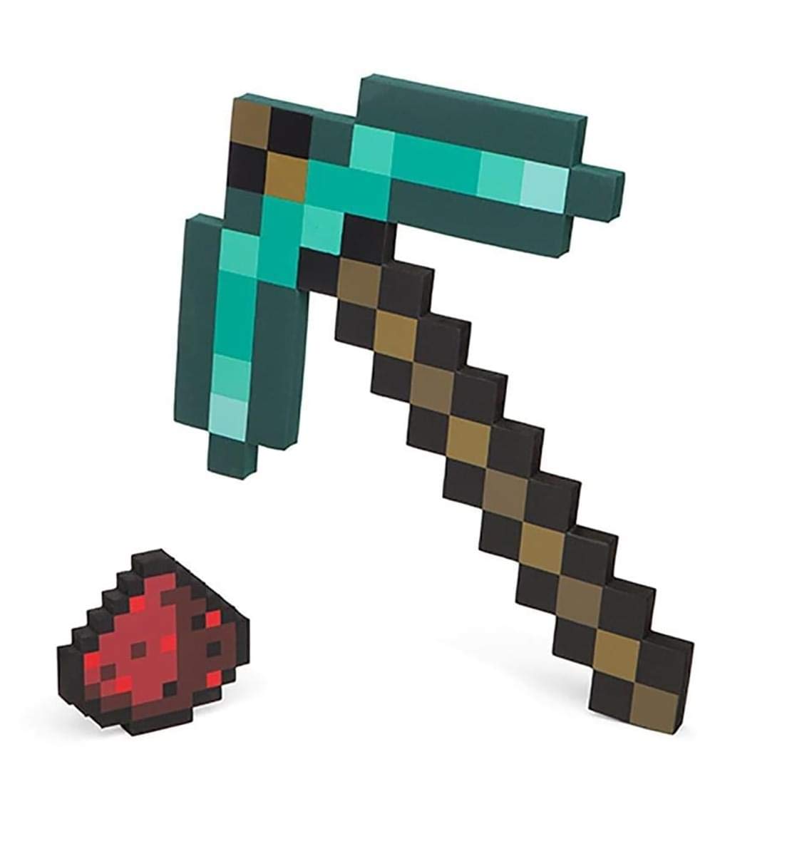 ThinkGeek Minecraft Diamond Pickaxe And Redstone Dust Adventure Kit - Helps You Navigate Through Cou-Green, Kid