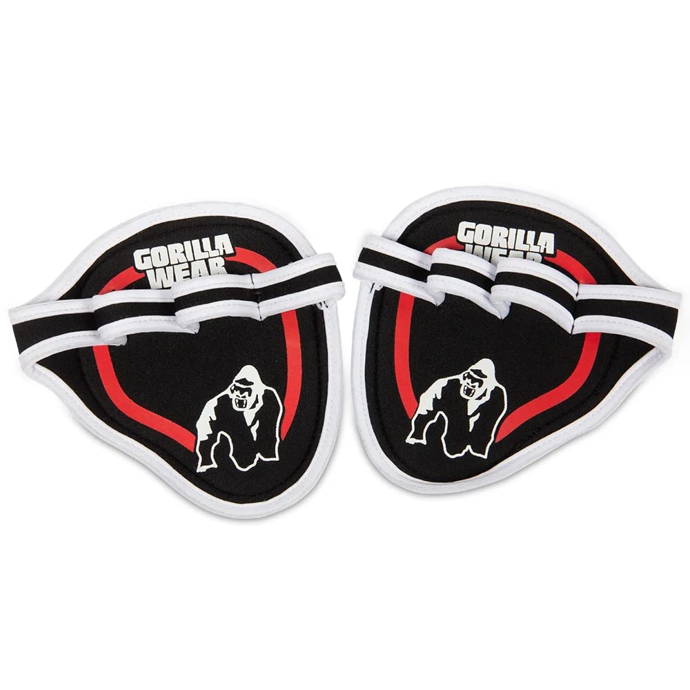 GORILLA WEARPalm Grip Pads Black/Red