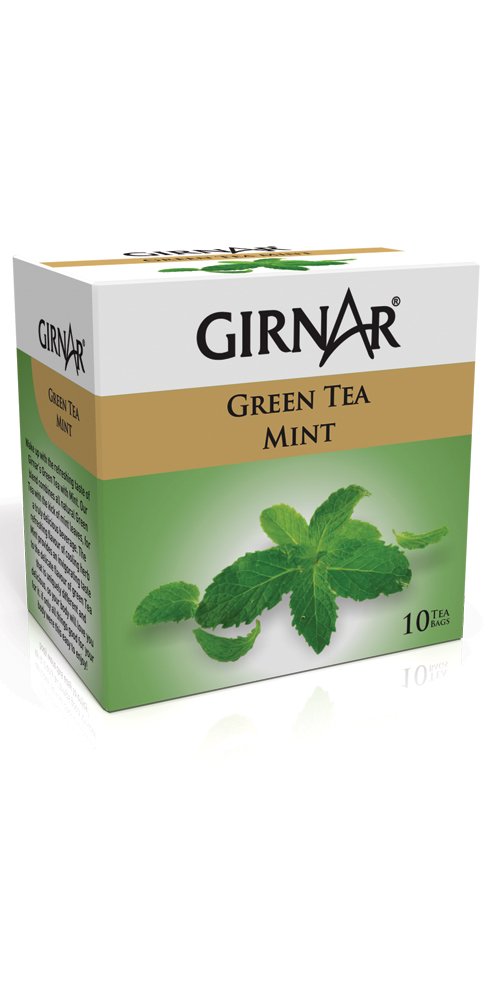 GIRNARGreen tea with Mint