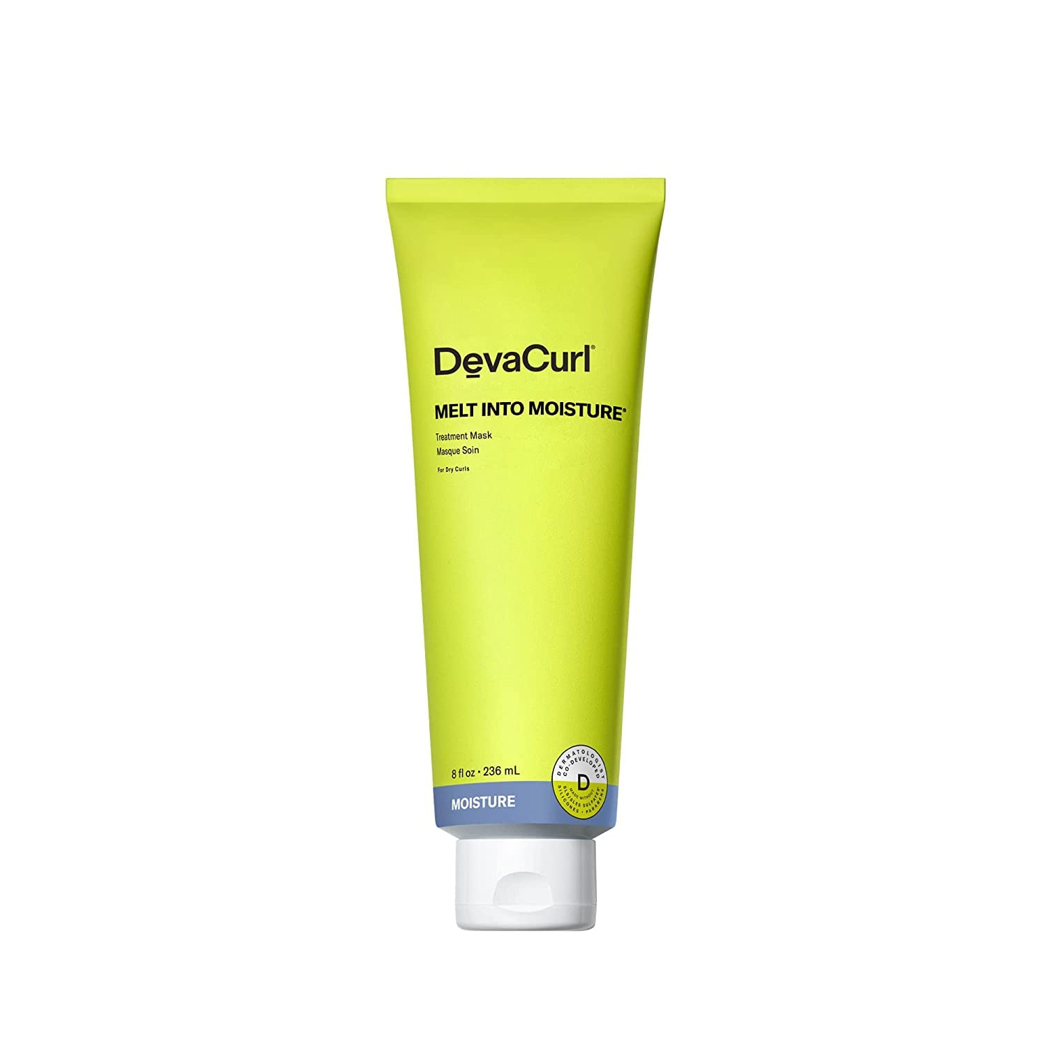 DevaCurl Melt Into Moisture Treatment Mask-NP For Unisex 8 oz Masque