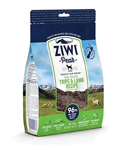 ZiwiPeak Air Dried Tripe & Lamb Flavor Dog Dry Food 2.5kg