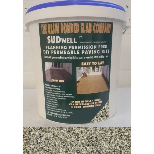 SUDwell™ Silver Resin Bound Kit 1m² (SUDwell All Weather Resin)