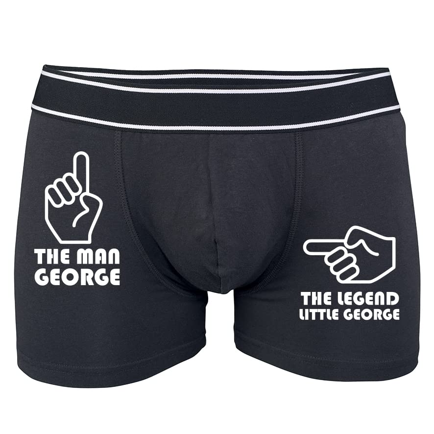 Mens personalised funny boxer shorts custom briefs