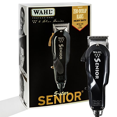 Wahl Professional 5 Star Series Senior Clipper for on Scalp Tapering and Fading, Precision Fades, and Clipper Over Comb Work for Professional Barbers and Stylists - Model 8547