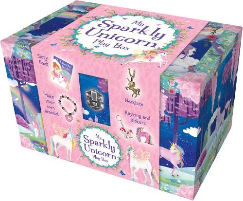 My Sparkly Unicorn Play Box Hardcover – 1 July 2018