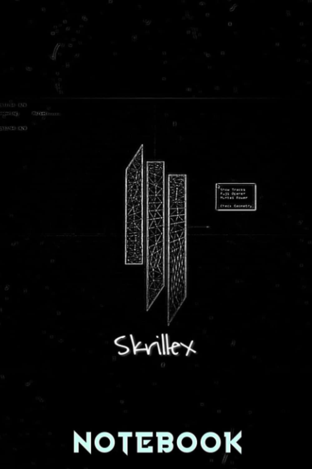 Notebook : Skrillex Lined Diary , Medium Ruled Notebook and Writing Journal Notepad for Fanclub Member #190