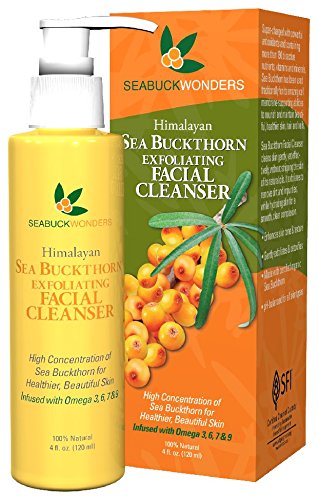 SeabuckwondersOrganic Sea Buckthorn Exfoliating Facial Cleanser, 4 FL OZ