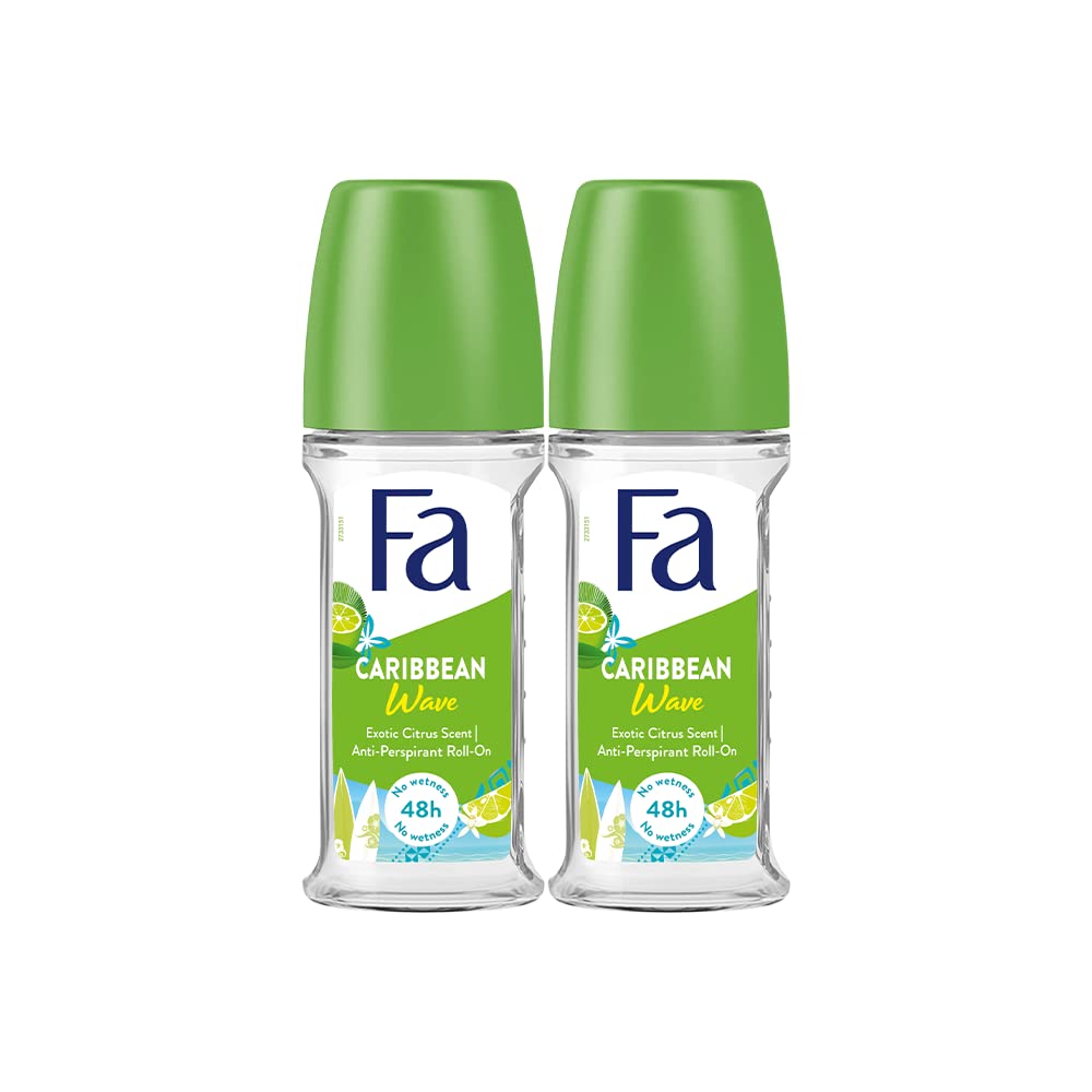 FaRoll On Caribbean Lemon 50ml, Pack of 2