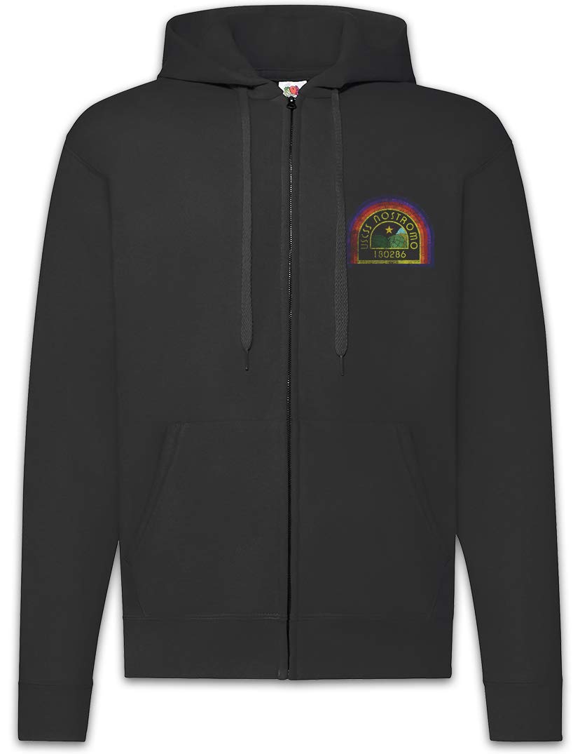 USCSS Nostromo Patch Men Zipper Hoodie Hooded Sweatshirt