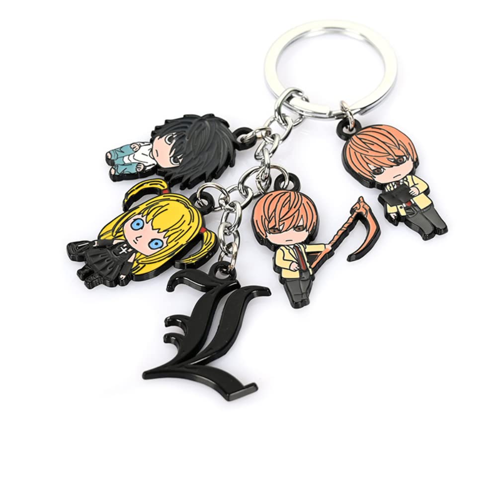 WinVI Demon Slayer Metal Charm Keychain Keyring