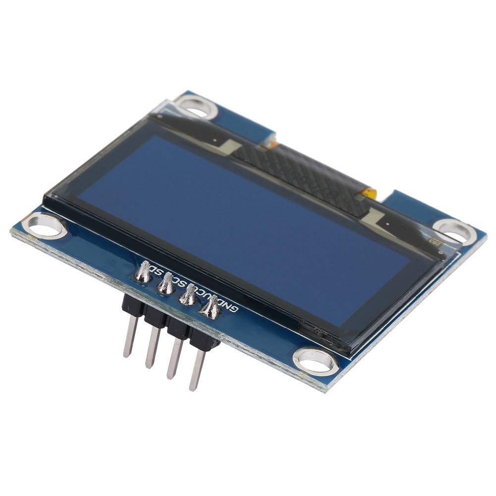 Eujgoov IIC 1.3 Inch OLED Display Module 128X64 IIC I2C SPI OLED Displays 128x64 OLED Serial Module Blue Text Color