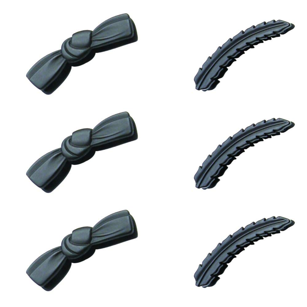 WESTENDBanana Hair Clip For Women Set of 6 Black 446447