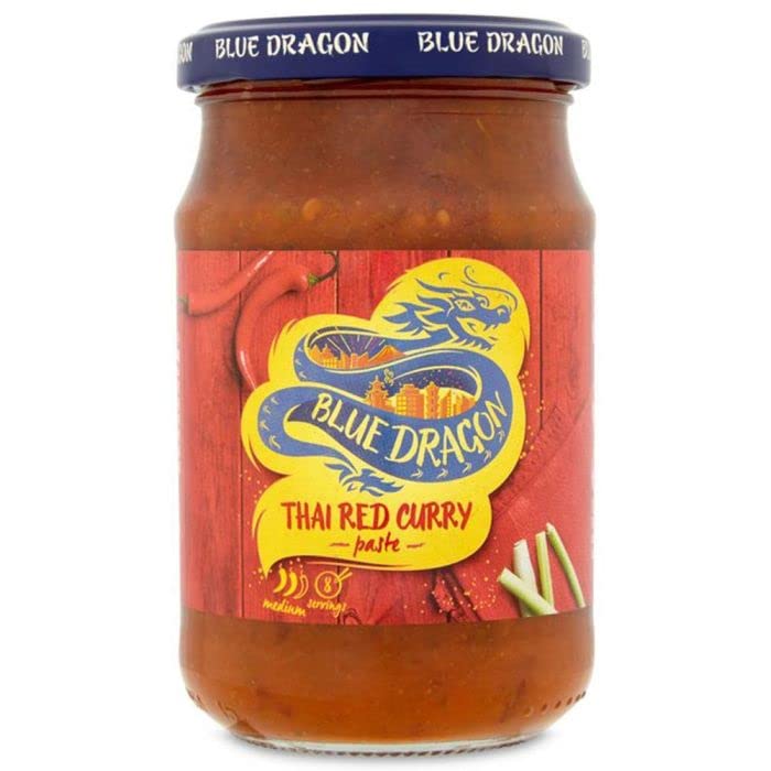 Blue Dragon Thai Red Curry Paste 285g by Blue Dragon