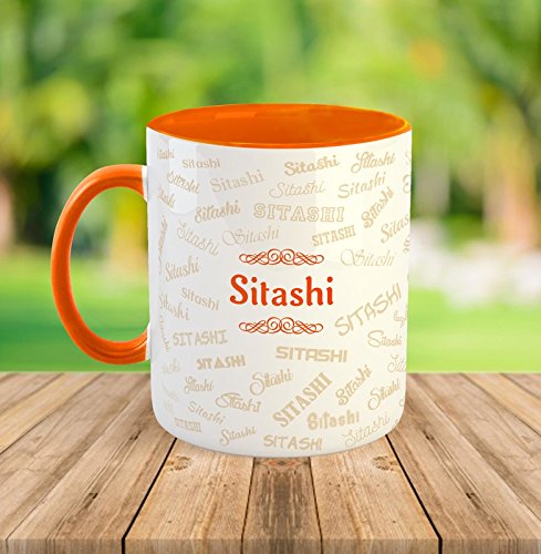 FurnishFantasy™ Ceramic Mug - My Name is Sitashi