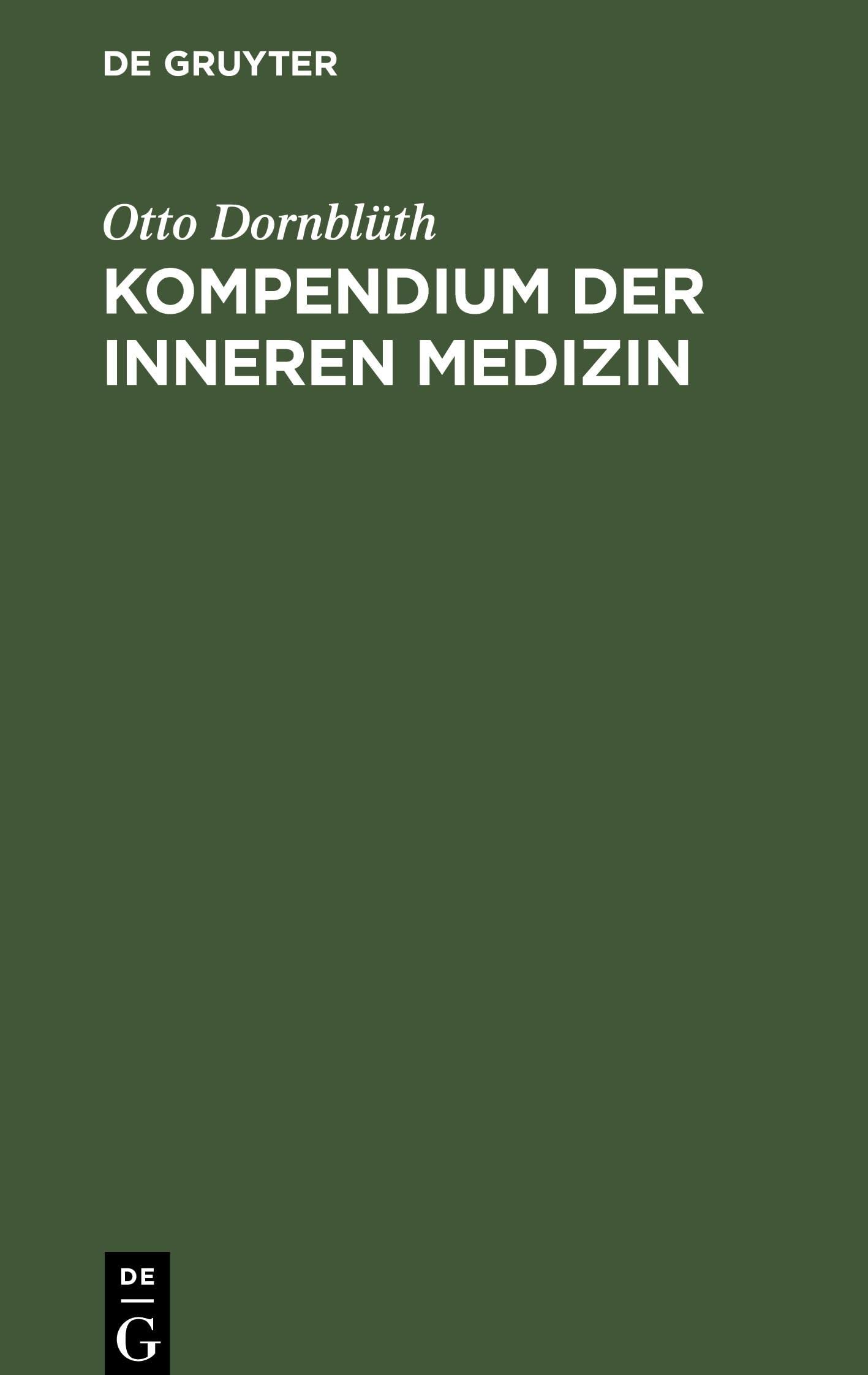 Kompendium der Inneren Medizin