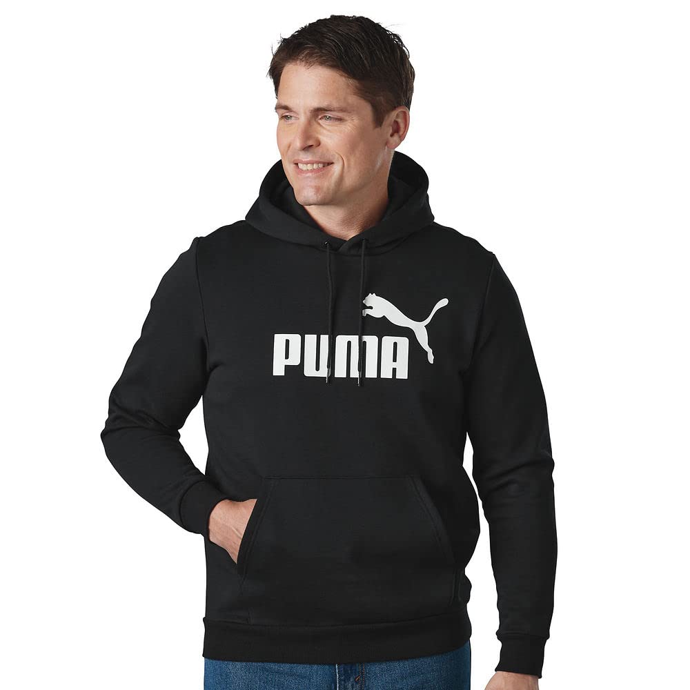 PUMA Men's Essentials Logo Fleece Hoodie (Available in Big & Tall)