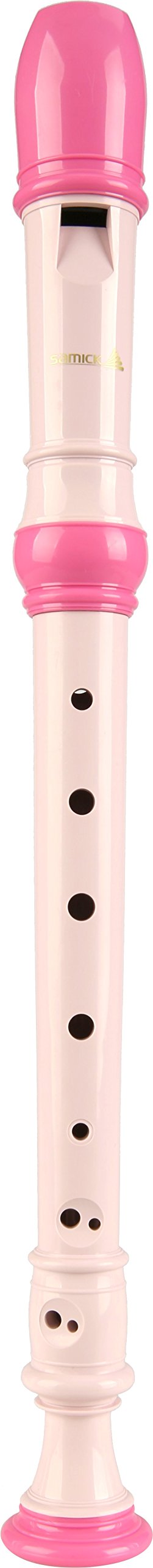 SAMICK Soprano Recorder SGR-50(Pink) German Fingering