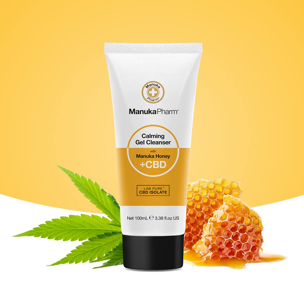 Manuka Pharm Calming CBD Gel Cleanser 100ml