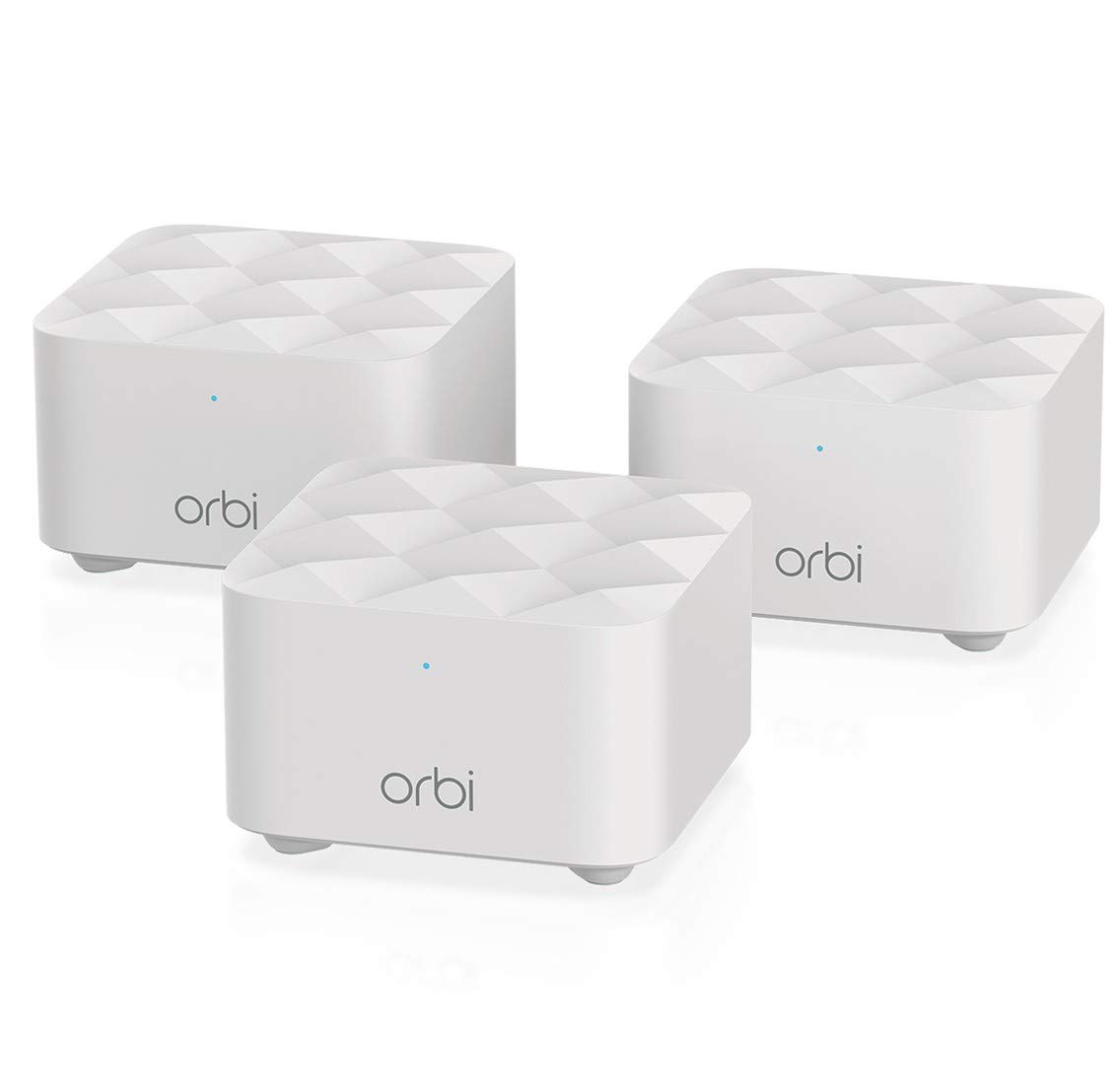 NetgearRBK13-100UKS Orbi Whole Home Mesh WiFi System With 1 Router & 2 Satellites - White