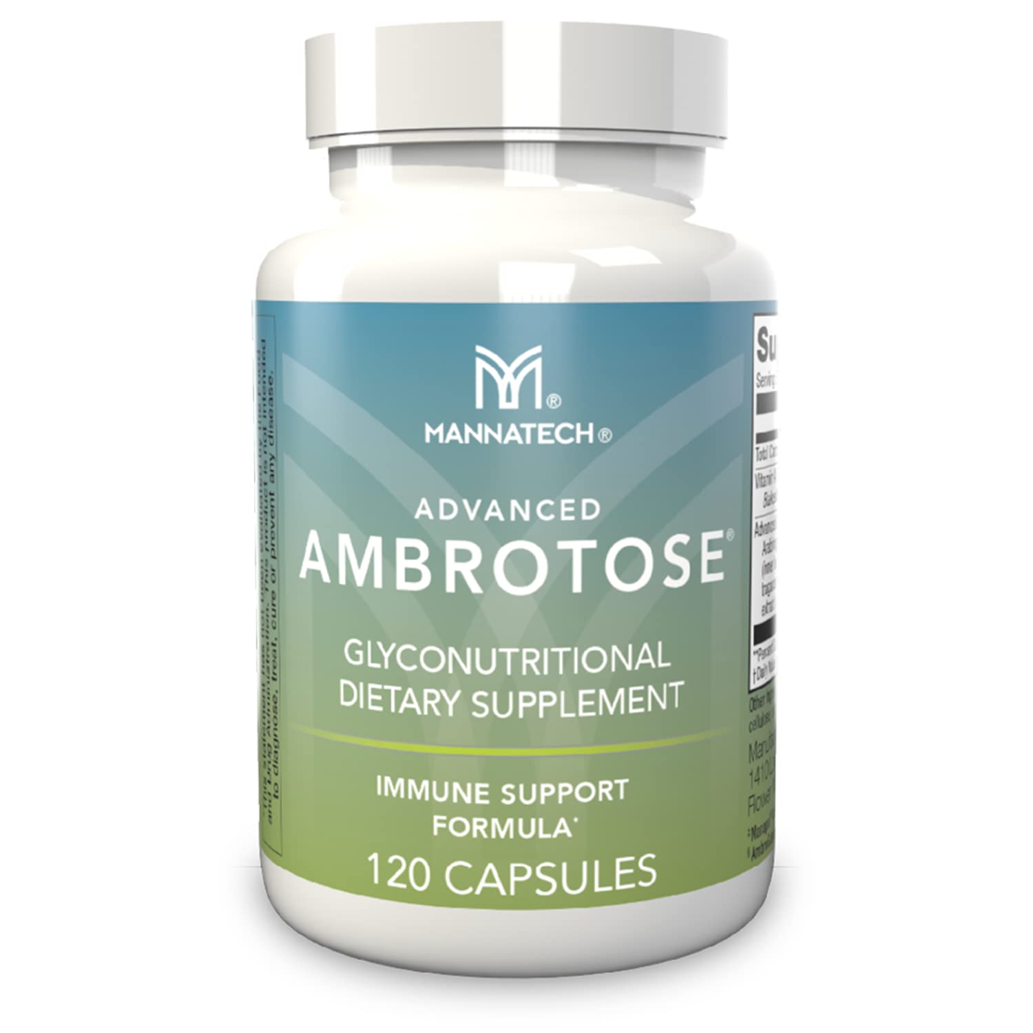 Mannatech Advanced Ambrotose 120 Capsules