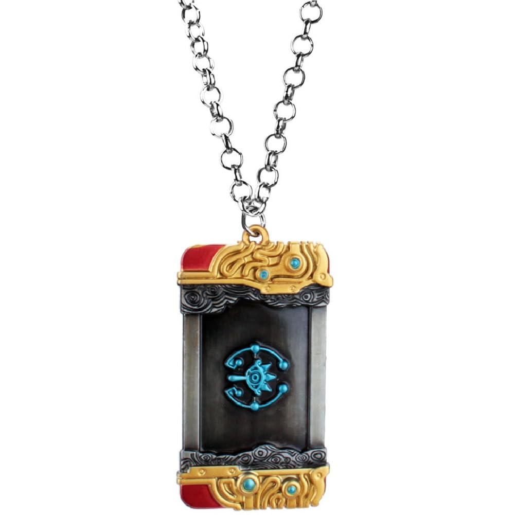 MEETCUTEZelda Purya Necklace Latest,Necklace for Men and Women The Legend of Zelda Tears of the Kingdom Purya Pendant Necklace Cosplay Accessories, Metal, No Gemstone