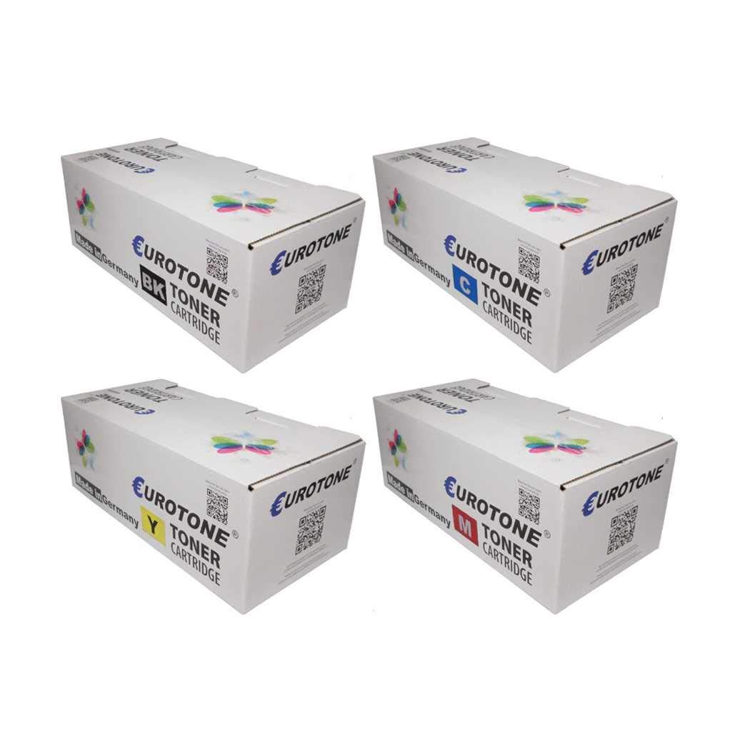 4x Eurotone Toner for Brother HL-L 9310 wie TN-910 TN910 Set Black Set Blue Red Yellow