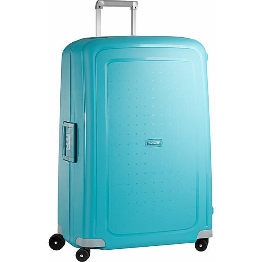 Samsonite S'Cure - Spinner S Carry-On Luggage, 55 cm, 34 L, Blue (Aqua Blue)