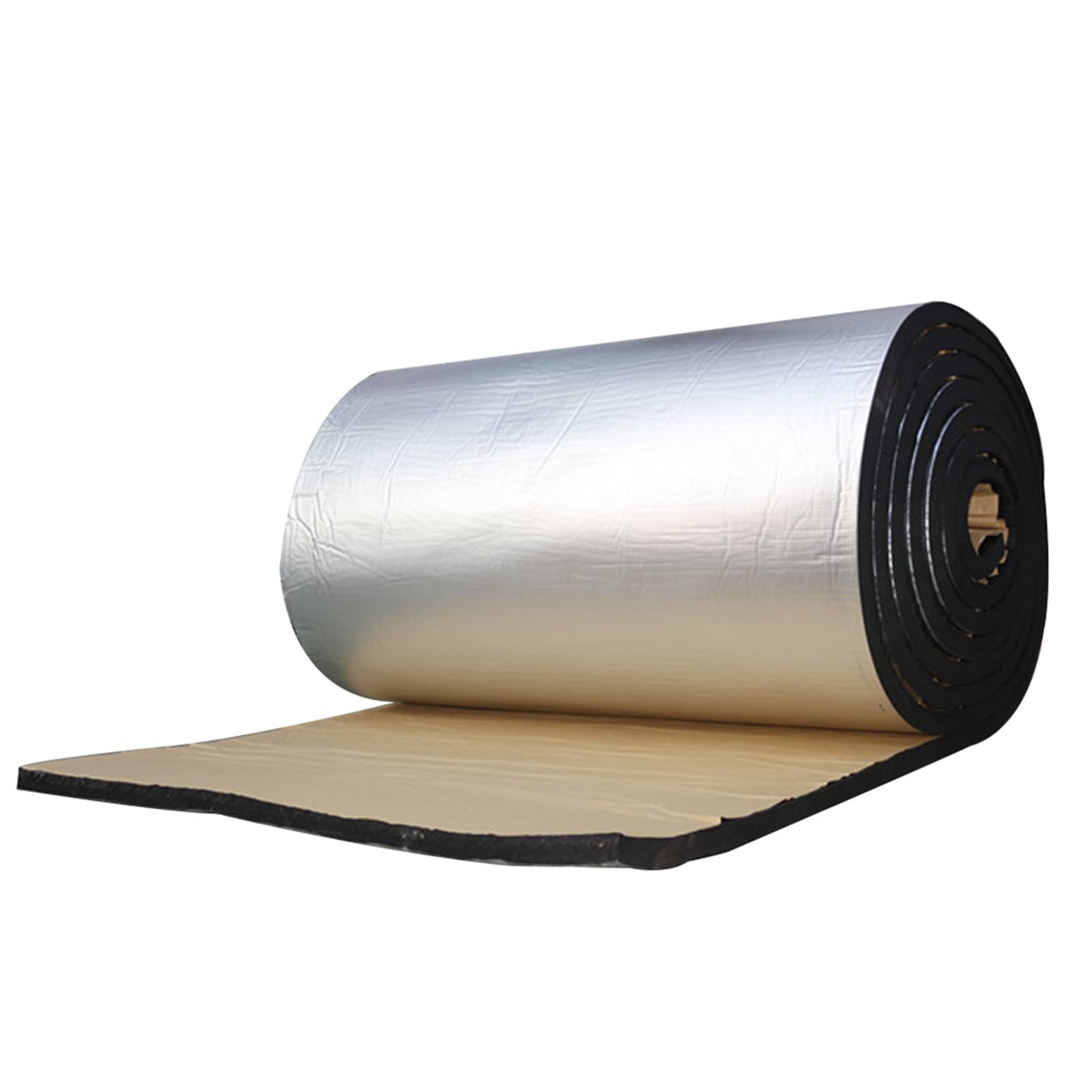 Joleritc 6mm 500x2000mm 20〃x79〃 Auto Car Truck Firewall Heat Sound Deadener Insulation Mat