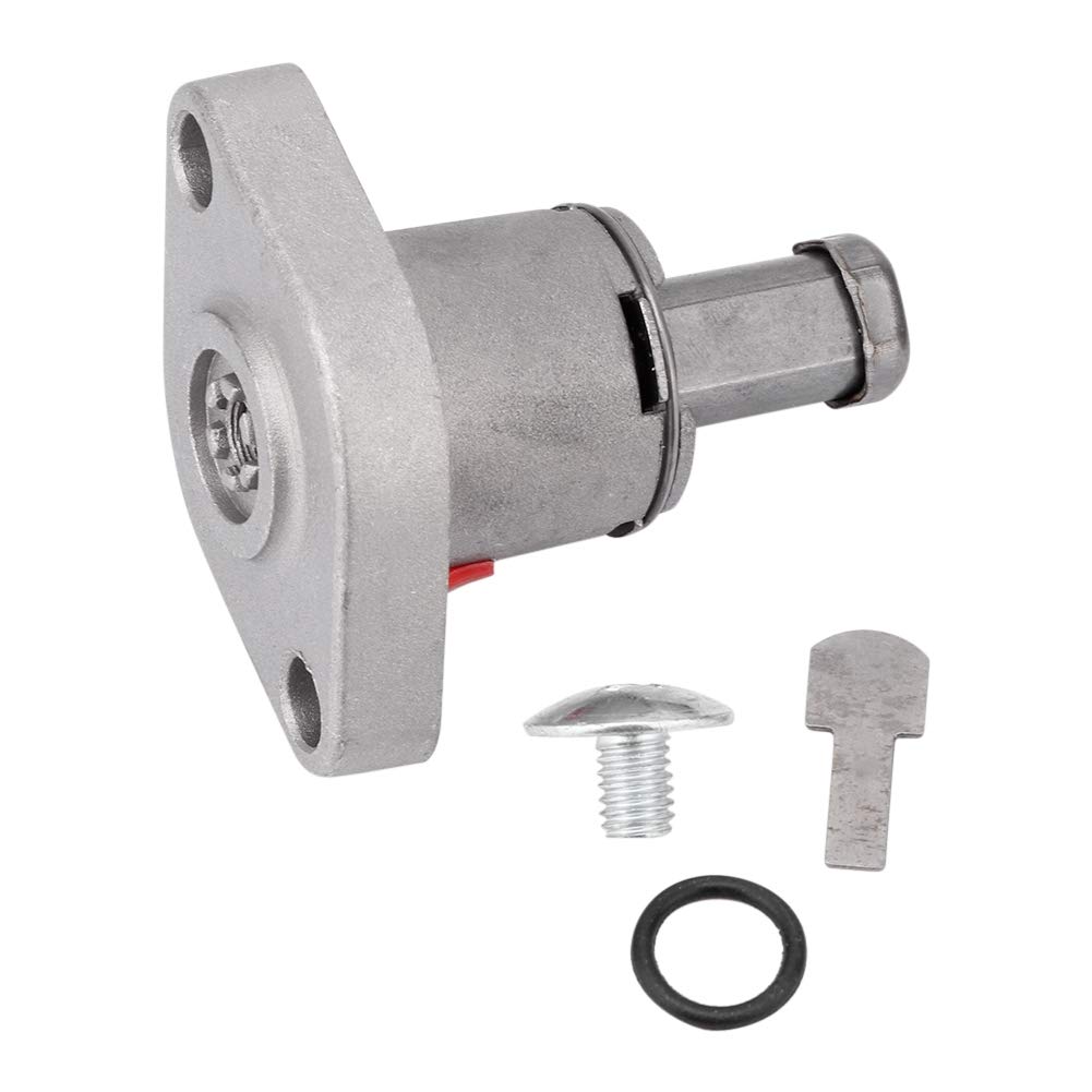 Suuonee Timing Chain Tensioner, Aluminum Silver Scooter Camshaft Timing Chain Tensioner for GY6 125cc 150cc 152QMI 157QMJ Engine