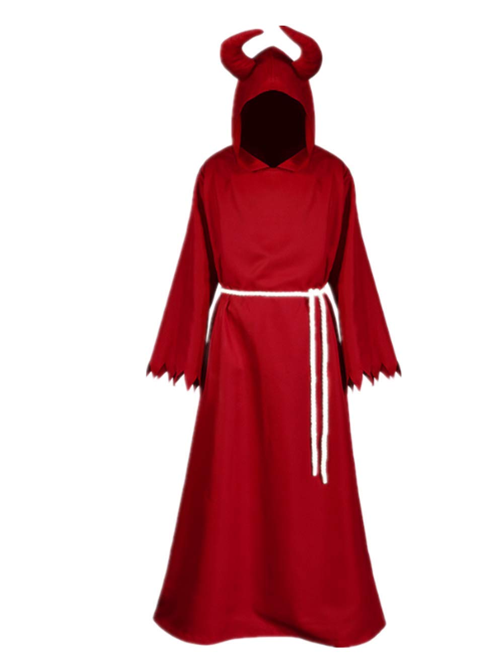 GEGEXIAOWU Medieval Cape Tunics and Hooded Christmas Costumes for Man and Women