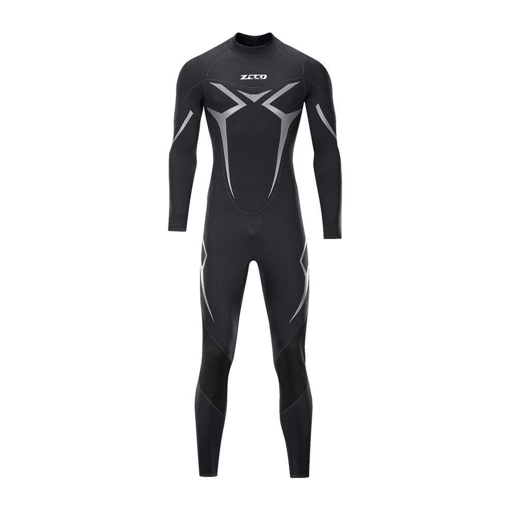 ZCCO Wetsuits Men's 3mm Premium Neoprene Full Sleeve Dive Skin for Spearfishing,Snorkeling, Surfing,Canoeing,Scuba Diving Wet Suits