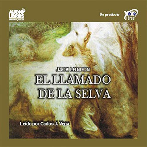 Diseño de la portada del título El Llamado de la Selva